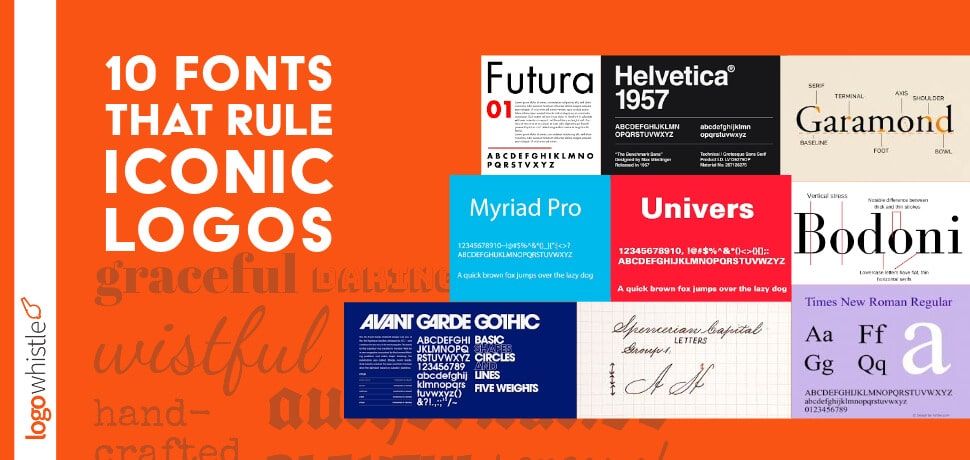 From Helvetica to Futura: 10 Fonts That Rule Iconic Logos